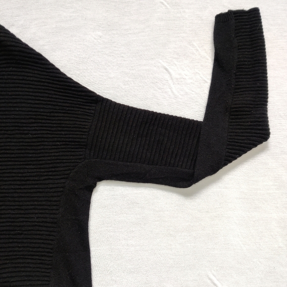 ICONE Simons wool and cashmere blend black sweater - Picture 5 of 8